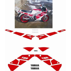 YAMAHA TZR 125 YEAR 1989 DECALS