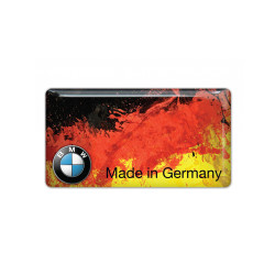 BMW Germany Flag GEL Autocollant