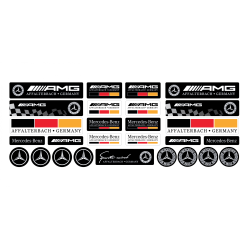 MERCEDES 3D GEL Adhesivos x27