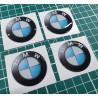 BMW Wheel centre Gel Badges adesivos x4