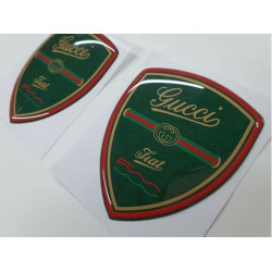 Fiat 500 Gucci edition gel 70mm adesivos