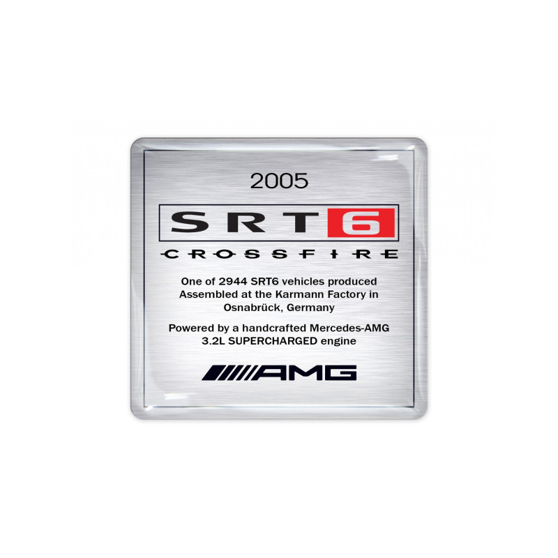 Crossfire Karmann AMG GEL Adesivi