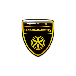 Karmann Black Carbon GEL Stickers decals