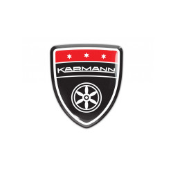 Karmann Black Carbon GEL Autocollant