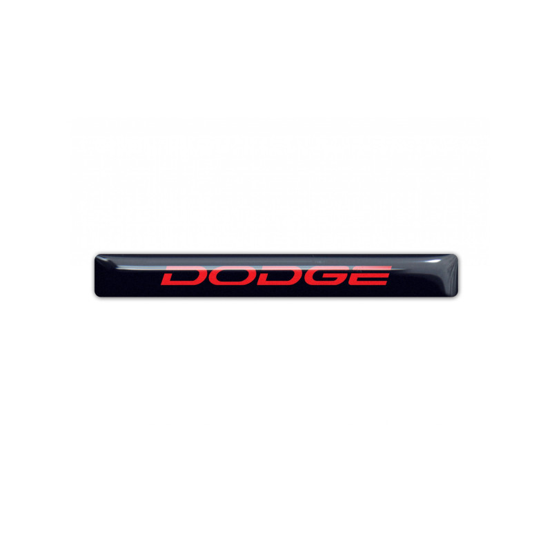 DODGE gel wing Badges Adesivi