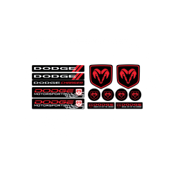 DODGE GEL Adesivi x13