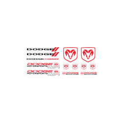 DODGE GEL Aufkleber x13