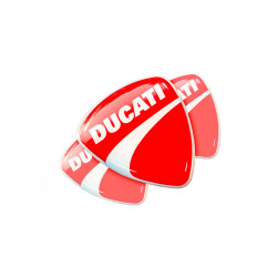 DUCATI GEL Autocollant x3