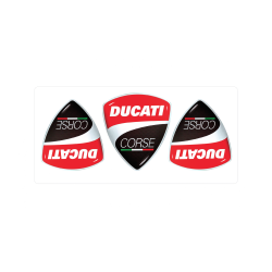 DUCATI GEL adesivos x3