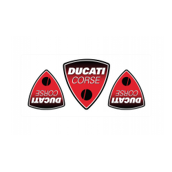 DUCATI GEL Adesivi x3