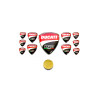 DUCATI GEL Adesivi x11