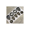 DUCATI GEL Stickers decals x9