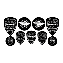 DUCATI GEL adesivos x9