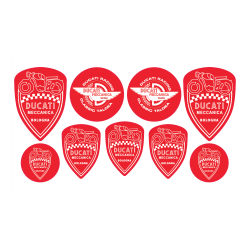DUCATI GEL Adhesivos x9