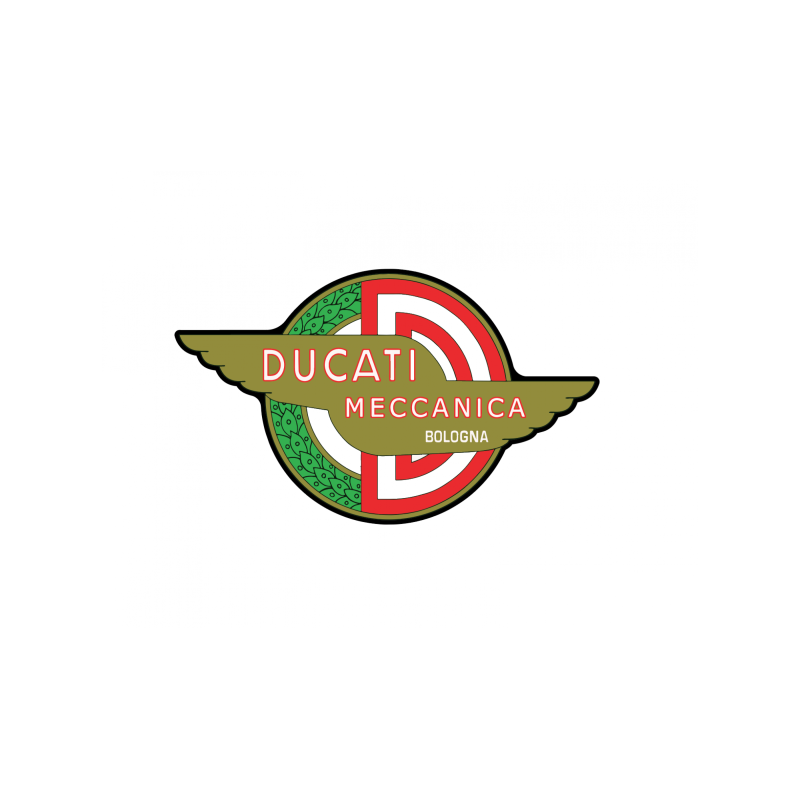 Ducati Meccanica Bologna 3D GEL Aufkleber x9