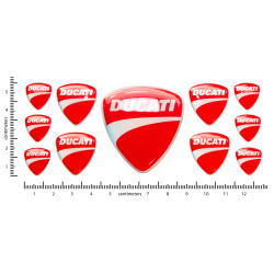 DUCATI GEL Adhesivos x11