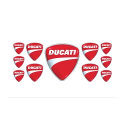 DUCATI GEL Adhesivos x11