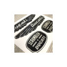 Ducati Scrambler 3d GEL adesivos x4
