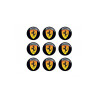 FERRARI GEL Stickers decals x9