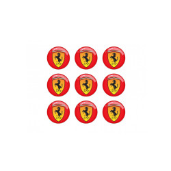 FERRARI GEL adesivos x9