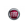 Abarth round black gel DECALS