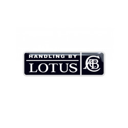 Lotus domed emblems gel AUTOCOLLANT
