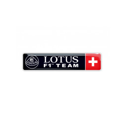 Lotus domed emblems gel AUTOCOLLANT
