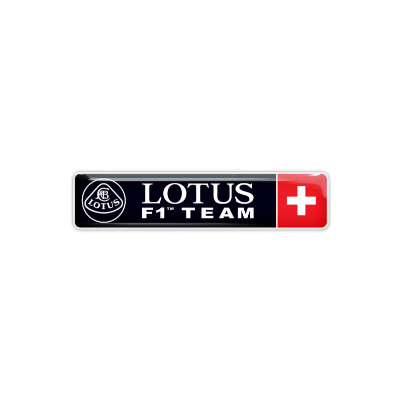 Lotus domed emblems gel ADESIVI