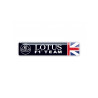 Lotus domed emblems gel AUFKLEBER