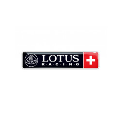 Lotus domed emblems gel AUTOCOLLANT
