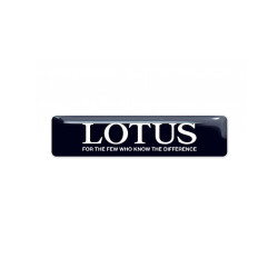 Lotus domed emblems gel AUFKLEBER