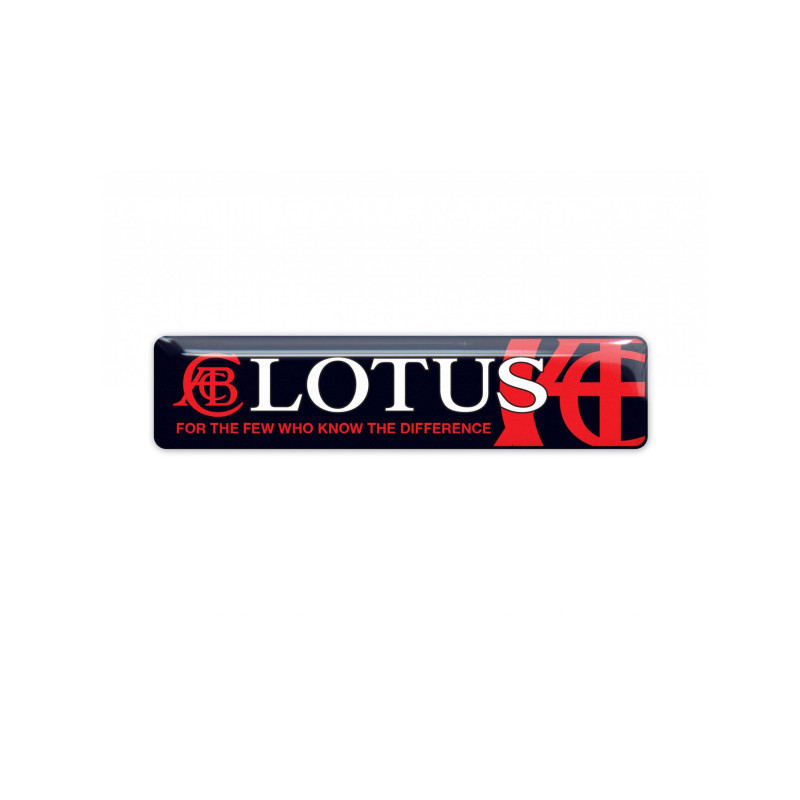 Lotus domed emblems gel AUFKLEBER
