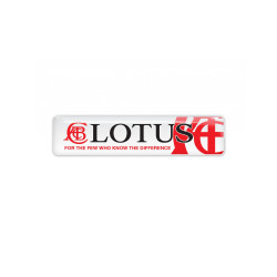 Lotus domed emblems gel ADHESIVOS
