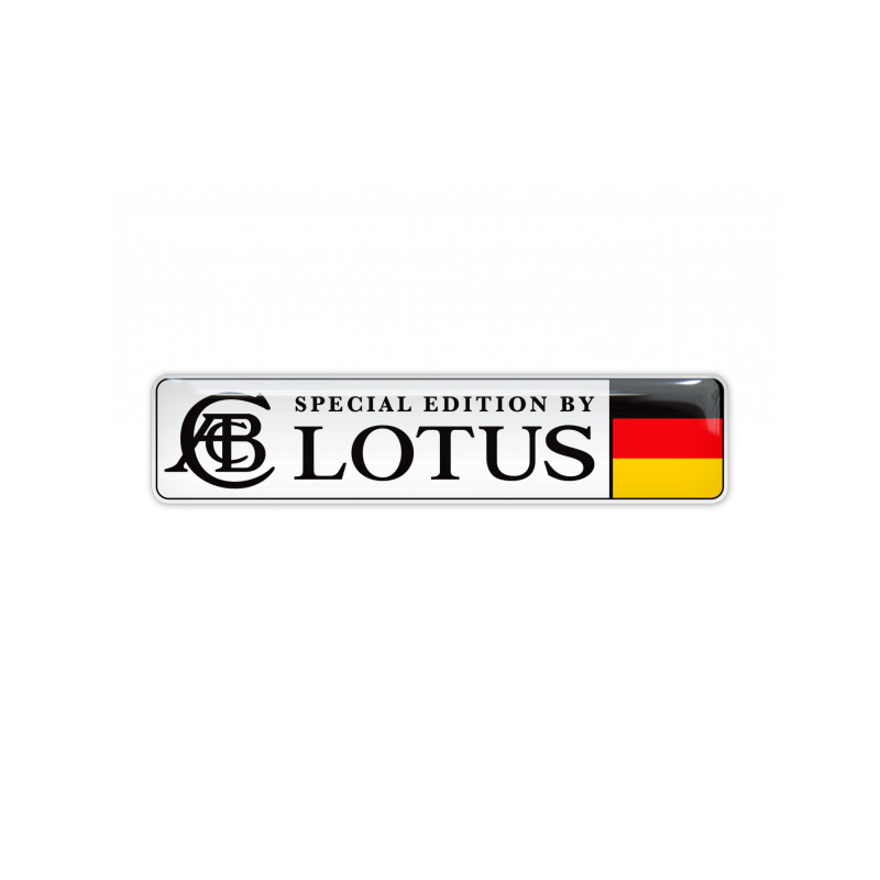 Lotus domed emblems gel ADHESIVOS
