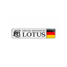 Lotus domed emblems gel DECALS