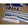 YAMAHA FZR 1000 year 1988 WHITE BLUE ADESIVI