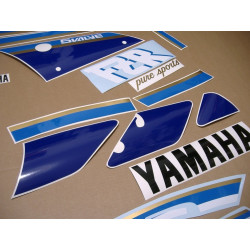 YAMAHA FZR 1000 year 1988 WHITE BLUE ADESIVI