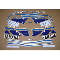 YAMAHA FZR 1000 year 1988 WHITE BLUE ADESIVI