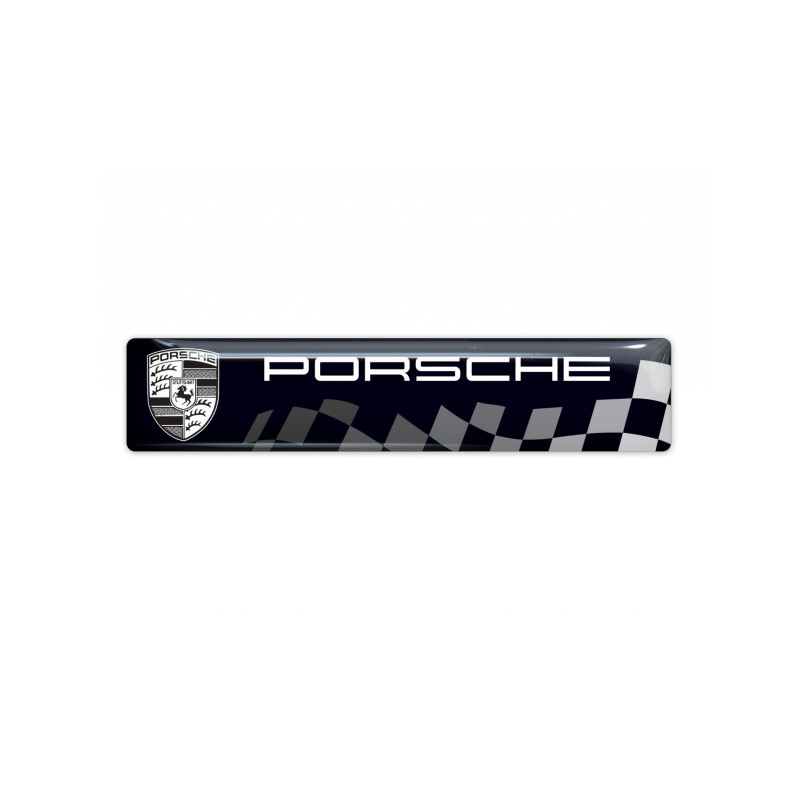 Porsche GEL Autocollant