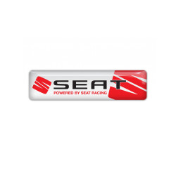 SEAT domed emblem gel ADESIVI