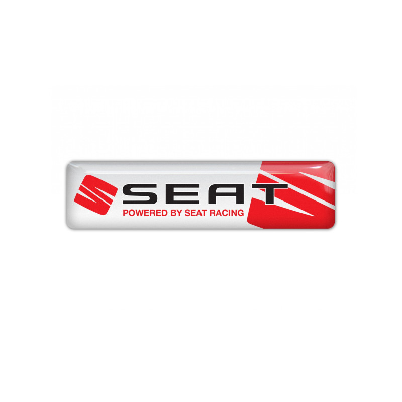 SEAT domed emblem gel AUTOCOLLANT