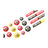 SEAT domed emblem gel ADESIVI x19