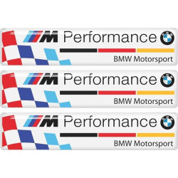 BMW German M Performance gel x3 AUFKLEBER
