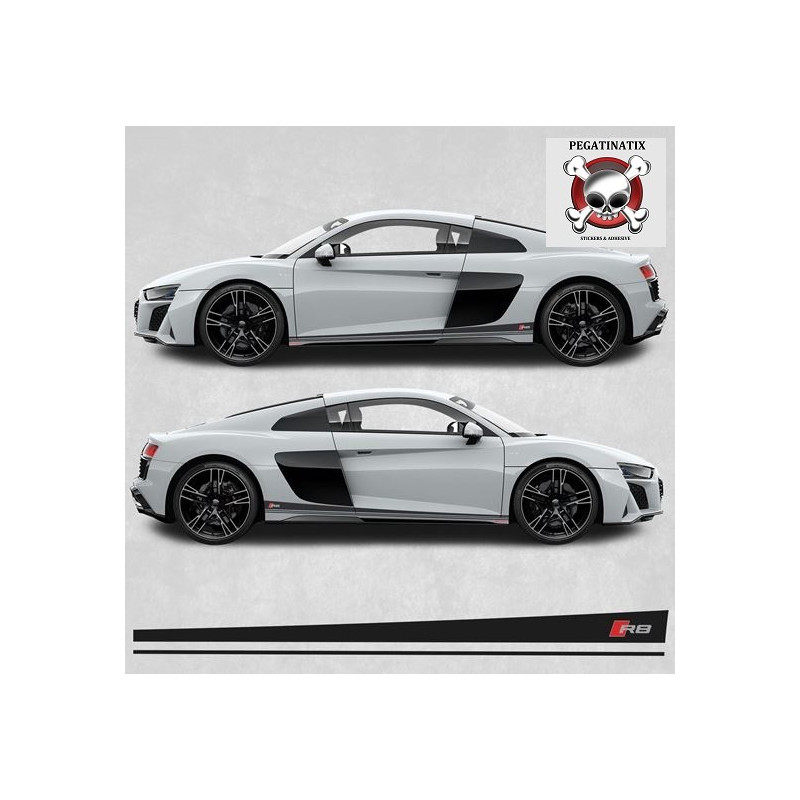 Audi R8 Side Stripes Side Stripes Adhesivo