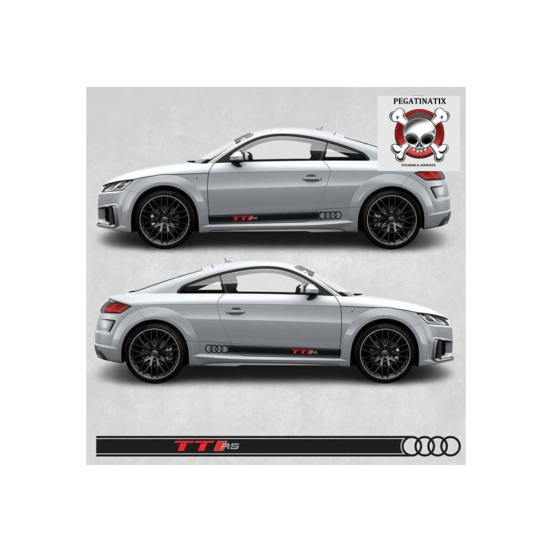 Audi TT Side Stripes Adhesivo