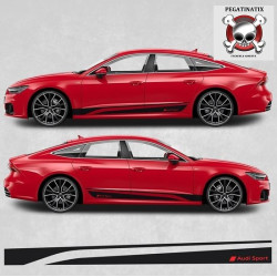 Audi A7 Side Stripes AUFKLEBER