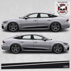 Audi A7 Side Stripes autocollant
