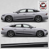 Audi A7 Side Stripes Stickers