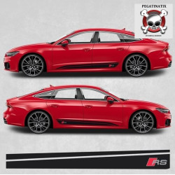 Audi A7 RS Side Stripes AUFKLEBER