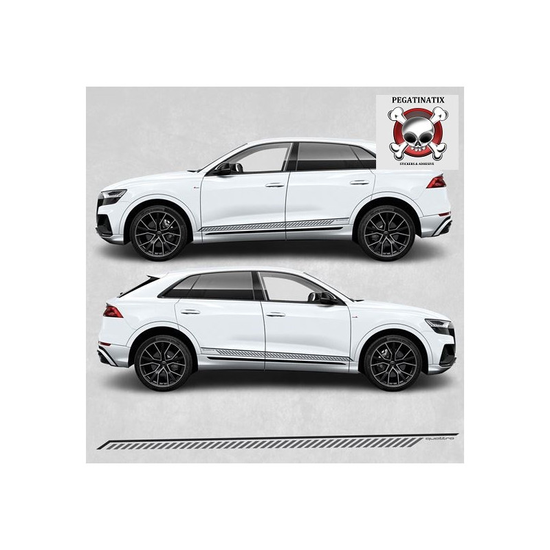 Audi Q8 Side Stripes AUFKLEBER